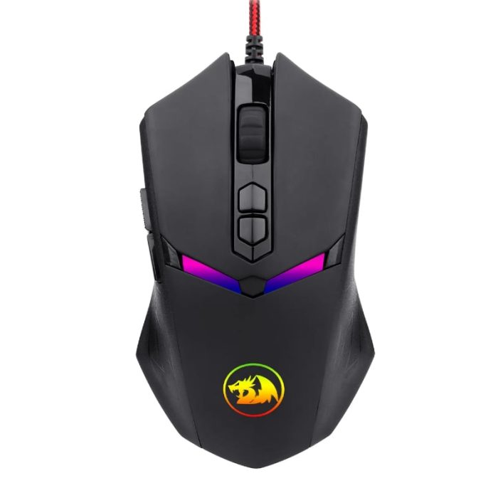 REDRAGON NEMEANLION 2 7200DPI Gaming Mouse - Black Black