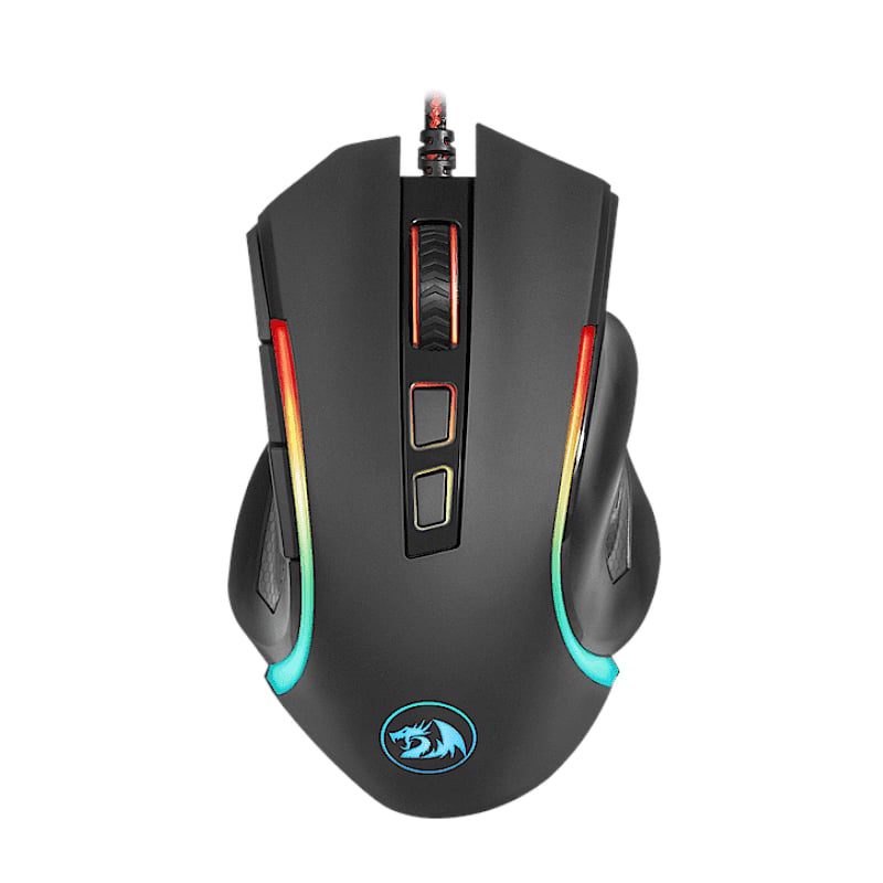 REDRAGON GRIFFIN 7200DPI Gaming Mouse - Black Black