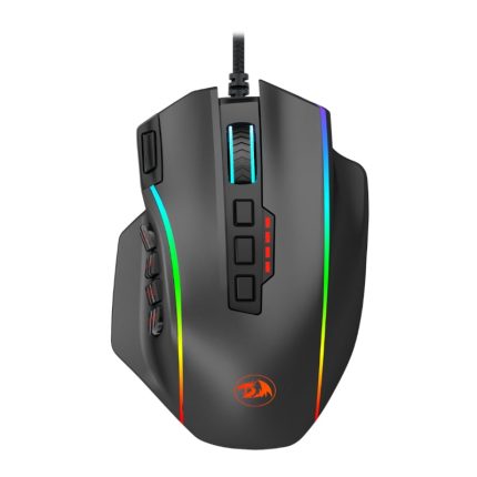 REDRAGON PERDICTION 4 12400DPI RGB MMO Ergo Gaming Mouse - Black Black