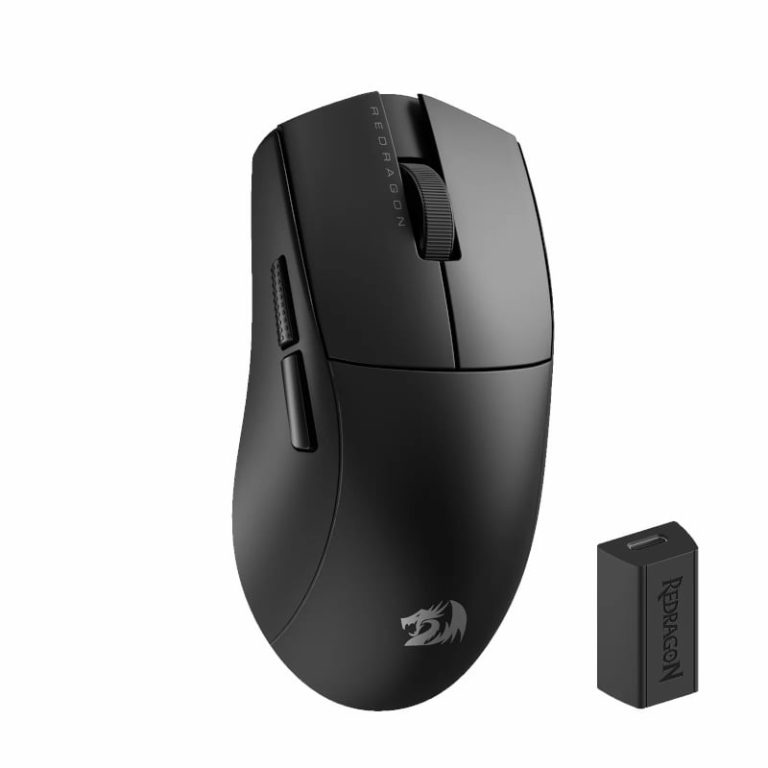 REDRAGON M916 PRO 4K 3-Mode Wireless Gaming Mouse - Black -