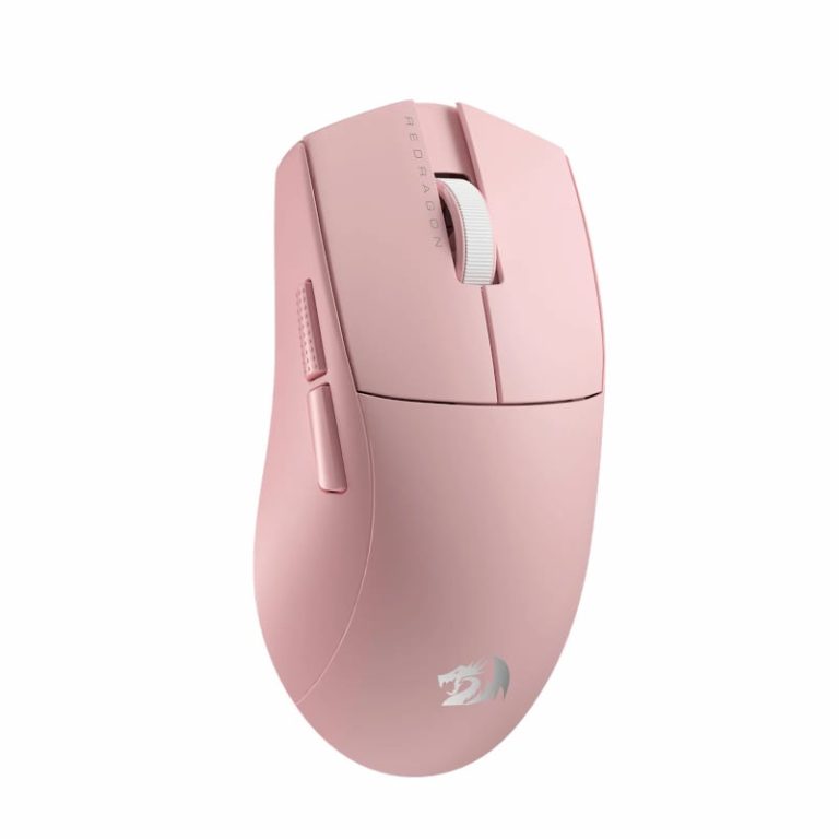 REDRAGON M916 PRO 1K 3-Mode Wireless Gaming Mouse - Pink -