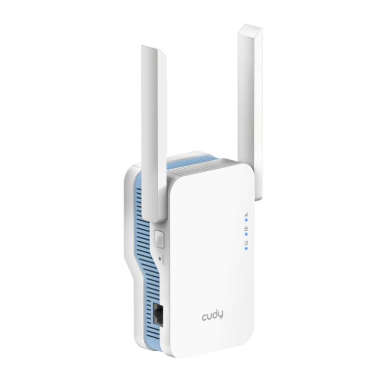 Cudy AC1200 WiFi Range Extender | Wall Plug White