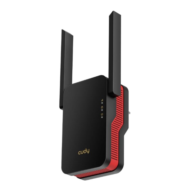 Cudy AX3000 WiFi Range Extender | Wall Plug Black