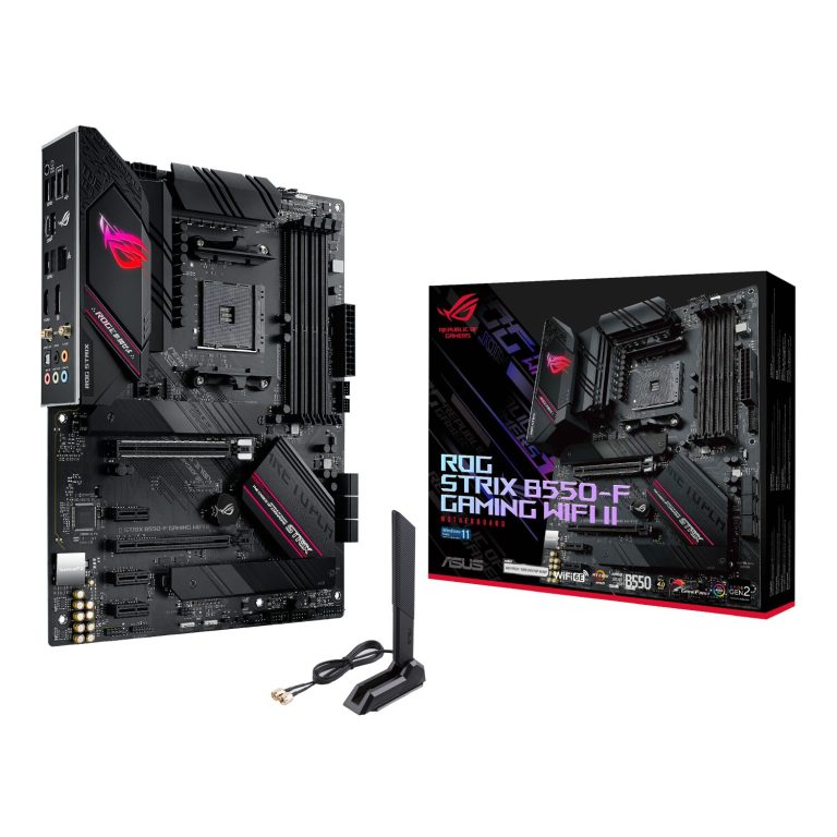 Asus ROG Strix B550-F Gaming WiFi Motherboard - AMD A4 Black