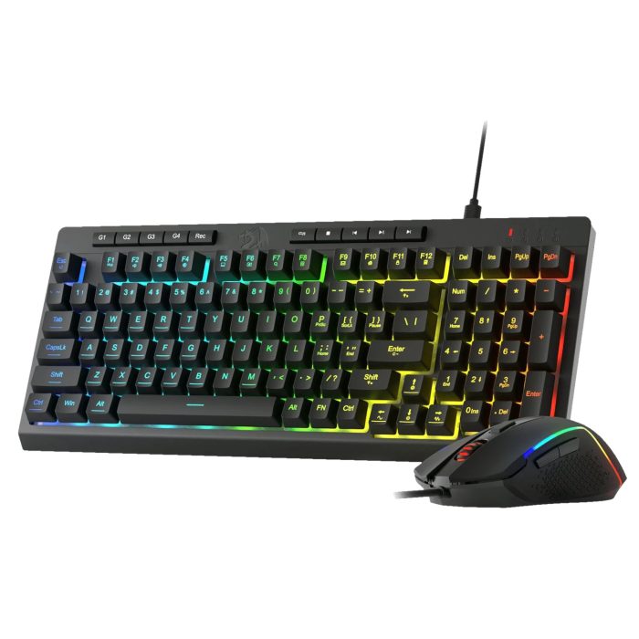 Redragon RYLO S141 Membrane Gaming Keyboard and Mouse Wired Combo Black