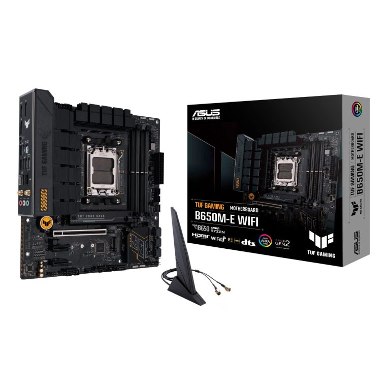 Asus TUF Gaming B650M-E WIFI Motherboard - AMD Ryzen Black