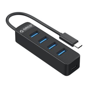 ORICO 4 Port USB Type C Hub 4x USB3.0 Black