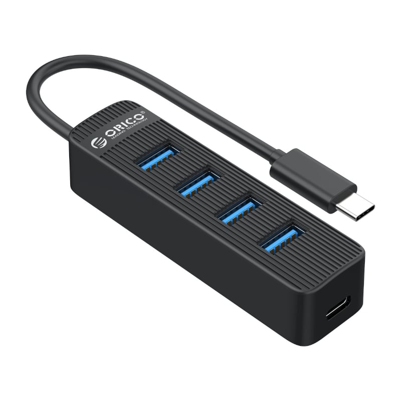 ORICO 4 Port USB Type C Hub 4x USB3.0 Black