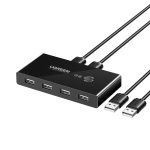 with 1.5m USB Cables Black