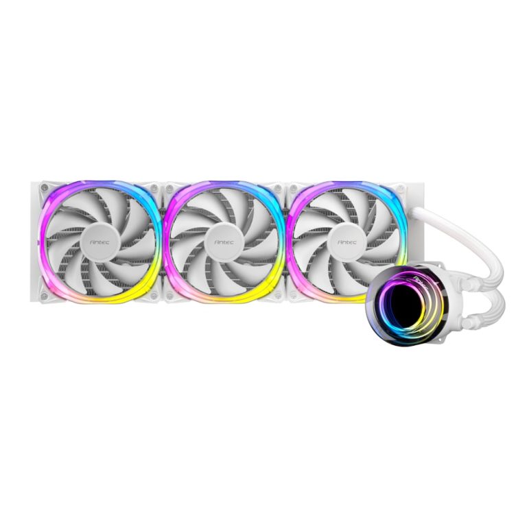 Antec VORTEX 360mm ARGB Liquid CPU Cooler - White White