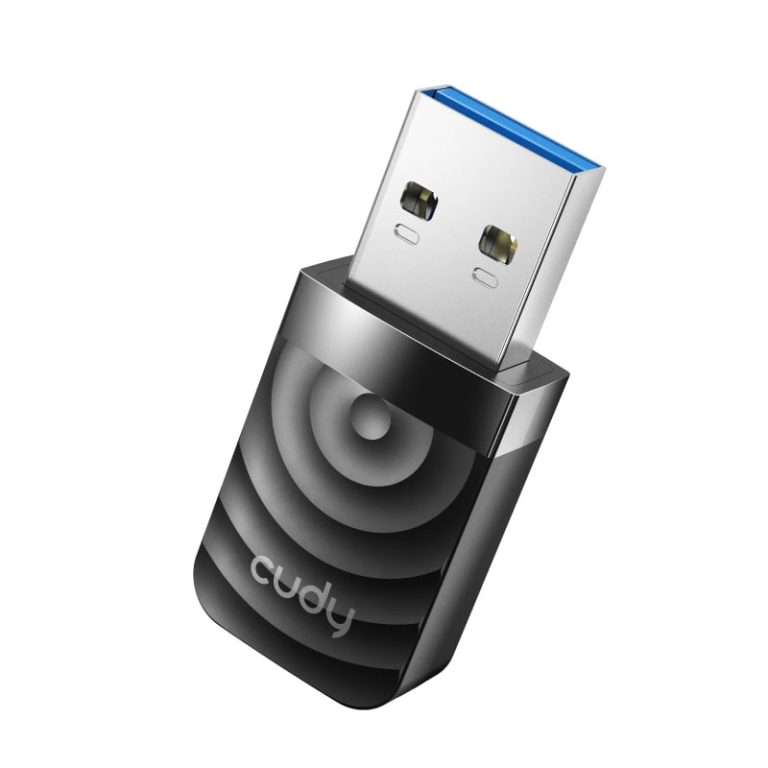 Cudy 1300Mbps High Gain WiFi USB3.0 Adapter Black