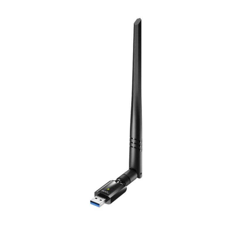 Cudy 1300Mbps High Gain WiFi USB3.0 Adapter with High Gain Antenna Black