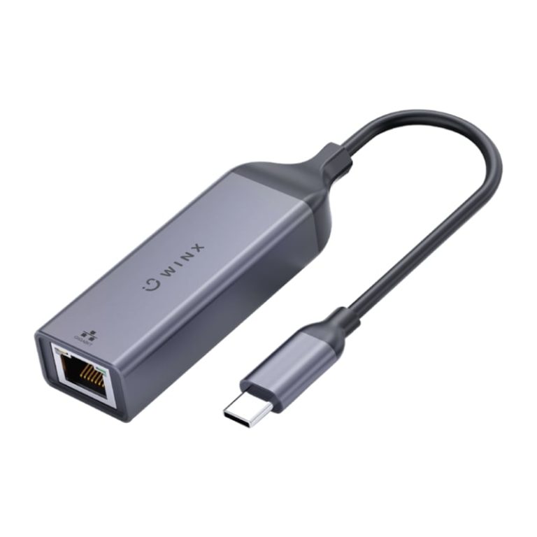 WINX LINK Seamless Type-C to Gigabit Adapter Grey