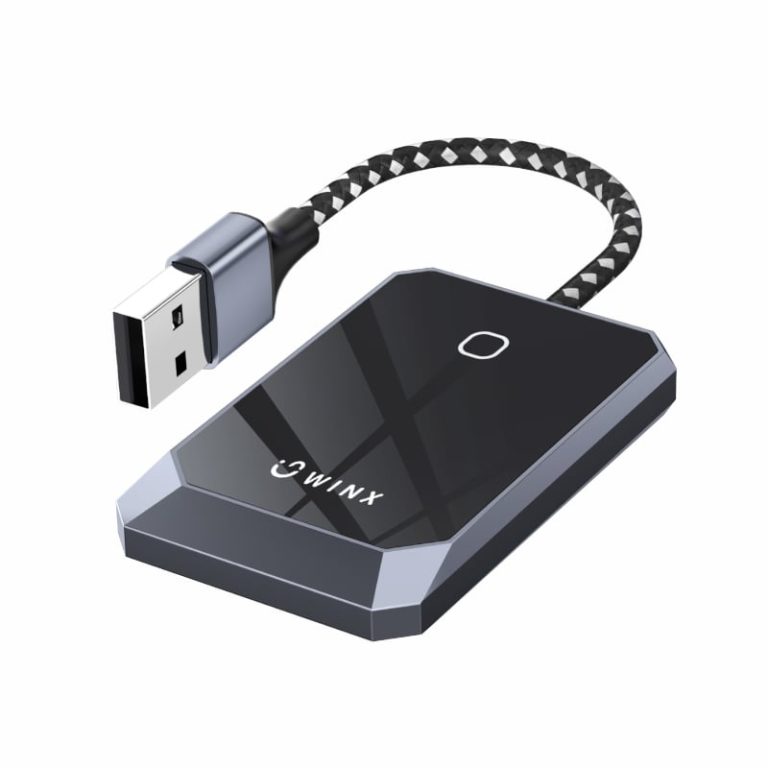 WINX Connect Wireless CarPlay and Android Auto Adapter -