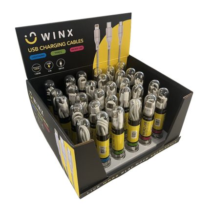 WINX USB Charging Cables White