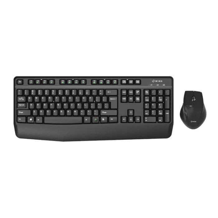 WINX DO Essential Wireless Keyboard and Mouse Combo Black