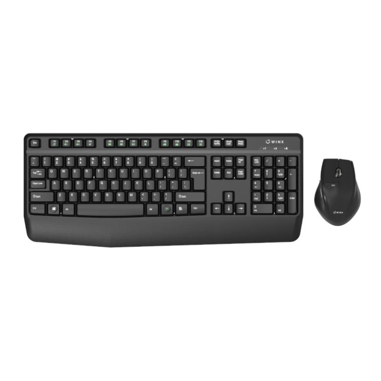 WINX DO Essential Wireless Keyboard and Mouse Combo Black