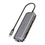 WINX CONNECT Max 7-in-1 Type-C Hub Grey