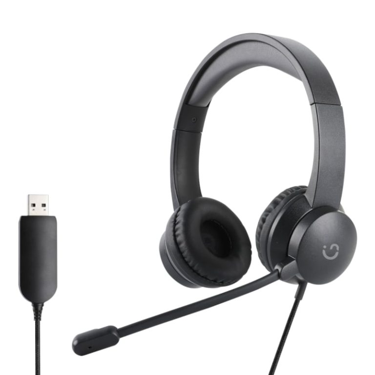 WINX CALL Clear USB Headset Black