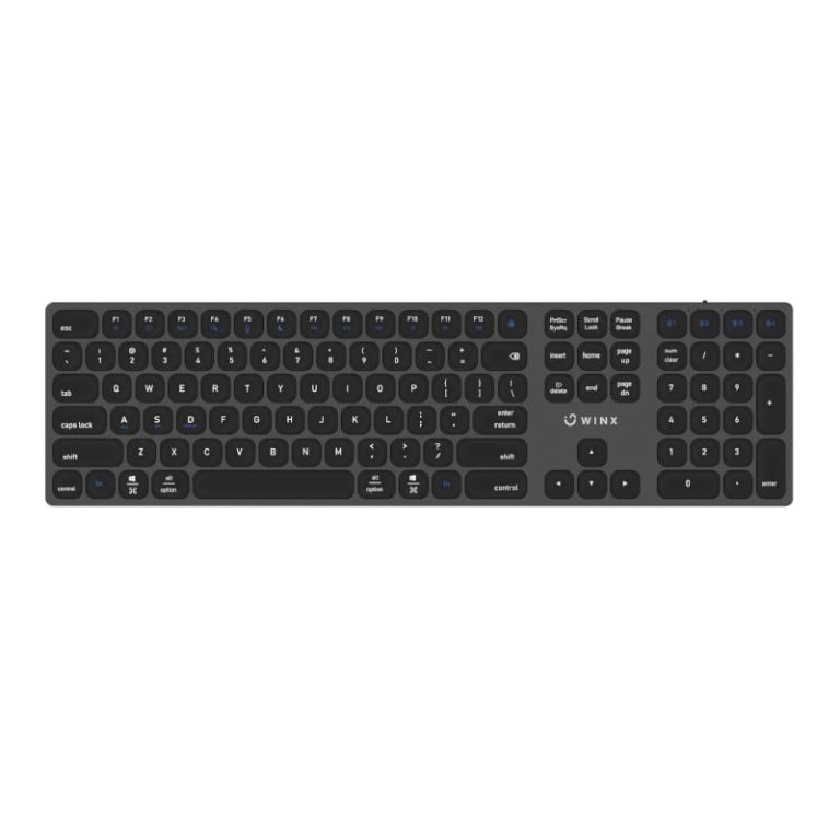 WINX ELITE Wireless and BT Keyboard Black