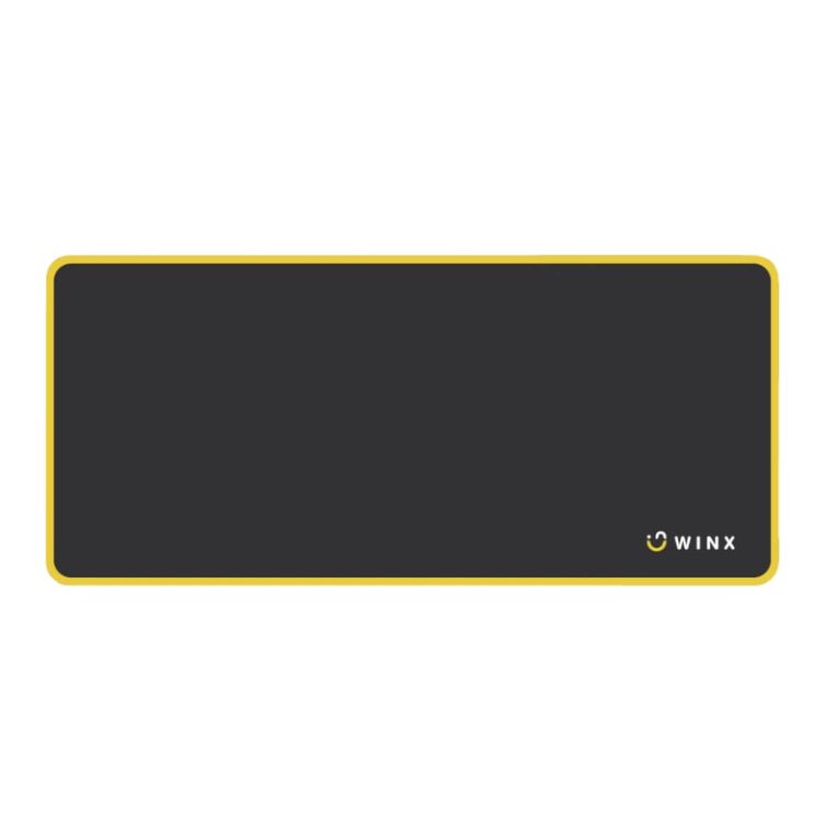 WINX GLIDE Black Extra Large Mouse Pad Black