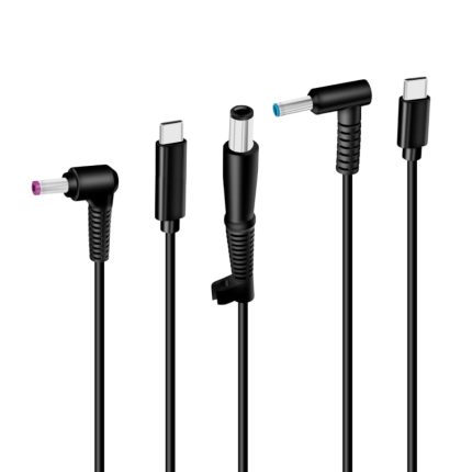 WINX LINK Simple Type C to HP Charging Cables Black