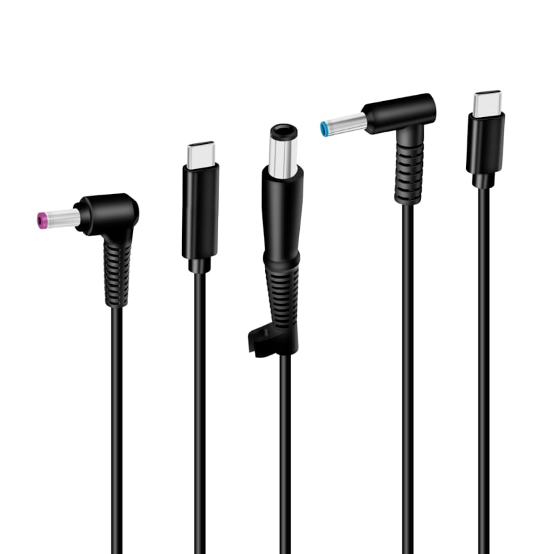 WINX LINK Simple Type C to HP Charging Cables Black