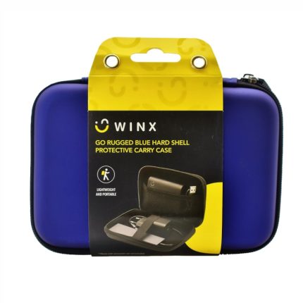 Winx Go Rugged Hardshell Protective Carry Case - Blue Blue