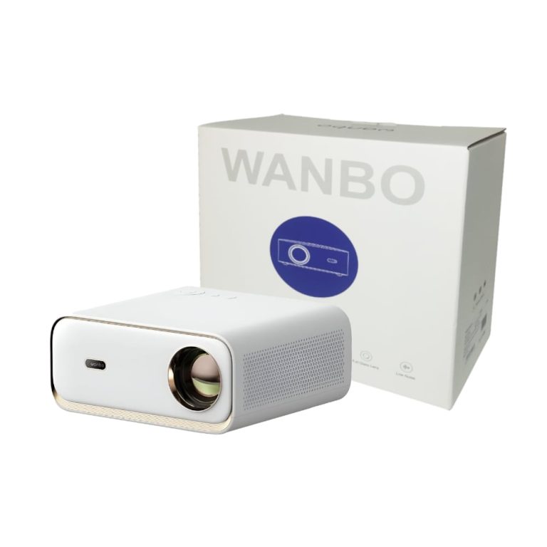 WANBO X2 MAX 1080P 450ANSI Android 9.0 Smart Projector - White White