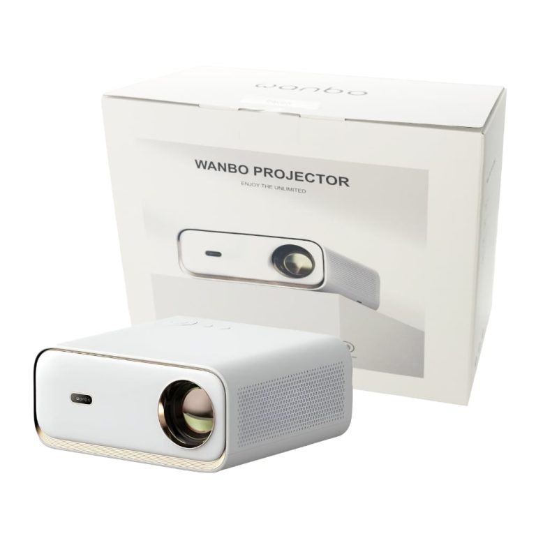 WANBO X5 1080P 1100ANSI Android 9.0 Smart Projector - White White