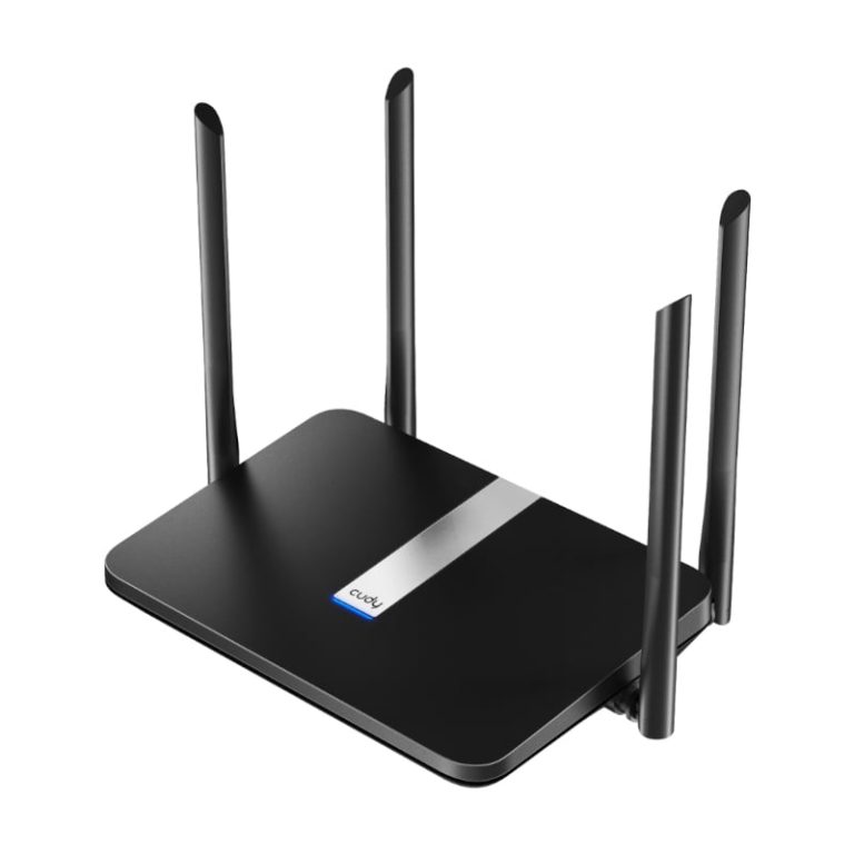 Cudy AX1800 Gigabit Dual Band Smart WiFi 6 Router Black