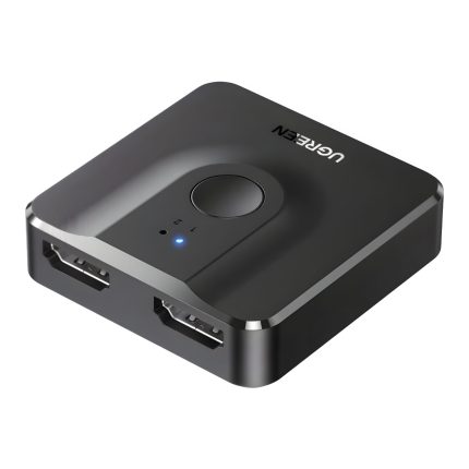 UGREEN CM217-50966 2-in-1 Bi-Directional 4K HDMI Switcher - Black Black