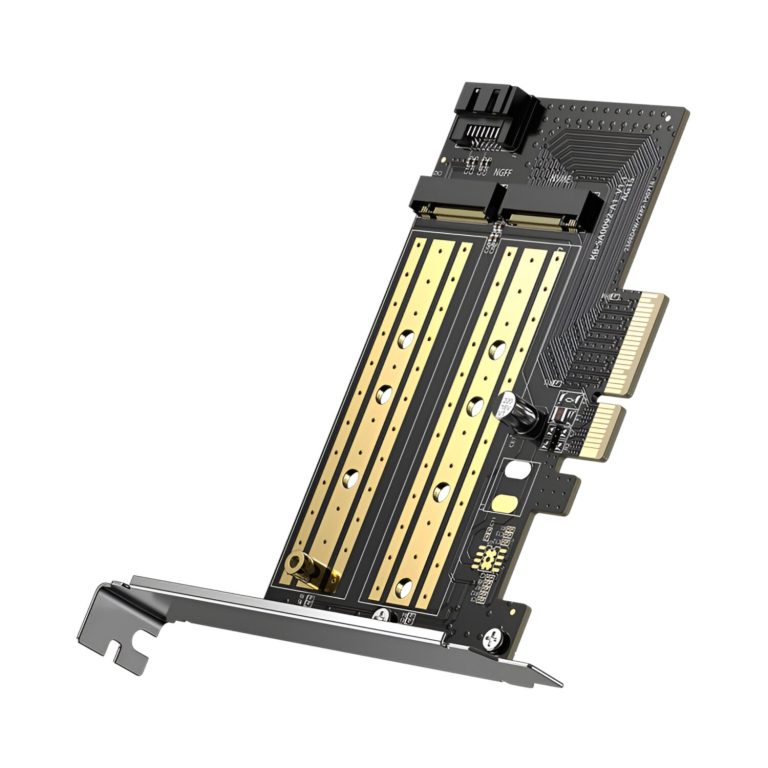 UGREEN CM302 M.2 M/B-Key to PCI-E 3.0 Expansion Card Black