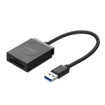 UGREEN USB 3.0 Dual Slot Card Reader for SD/TF Cards – 5Gbps Data Transfer Black