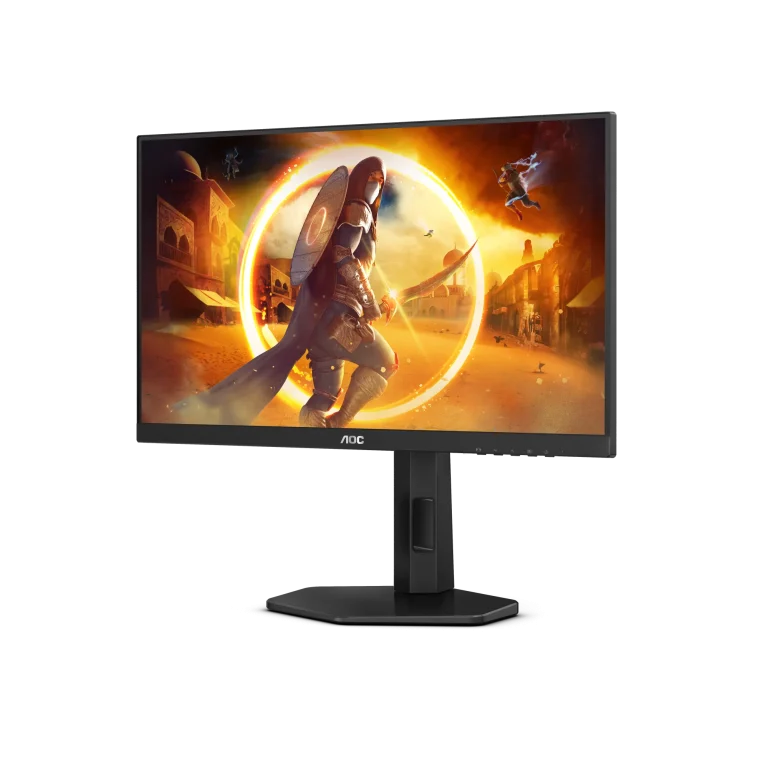 AOC 24G4E Gaming Monitor|23.8 inch|IPS FHD 1920x1080 180hz|1ms|HDMI DP|VESA|300 nits |Adaptive Sync - AOC G4 24G4E, 60.5 cm (23.8"), 1920 x 1080 pixels, Full HD, LED, 1 ms, Black