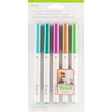 2003976 - Cricut Explore or Maker Fine Point Pen Set 5-Pack (Wisteria) - 2003976 - Cricut Explore or Maker Fine Point Pen Set 5-Pack