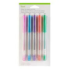 2004026 - Cricut Explore + Maker Medium Point Gel Pen Set 5-pack (Glitter Brights). - 2004026 - Cricut Explore + Maker Medium Point Gel Pen Set 5-