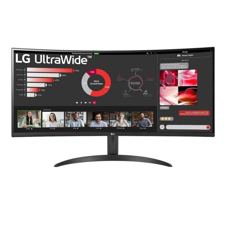 LG 34" UltraWide QHD Curved Monitor (100Hz