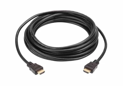 ATEN 10 m High Speed HDMI Cable - ATEN High Speed HDMI Cable with Ethernet 4K (4096 x 2160 @30Hz); 10 m HDMI Cable with Ethernet, 10 m, HDMI Type A (Standard), HDMI Type A (Standard), 4096 x 2160 pixels, 3D, Black