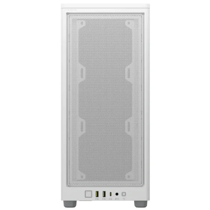 2000D AIRFLOW White Mini-ITX PC Case; 3x 2.5'' Drive Bays; Up to 360mm Radiator compatible - Corsair 2000D AIRFLOW, Small Form Factor (SFF), PC, White, Mini-ITX, 9 cm, 36.5 cm