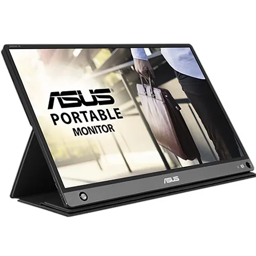 ASUS ZenScreen GO|MB16AHP Portable |USB Type-C Monitor | 15.6'' | Full HD |USB Type-C | Micro-HDMI | Flicker Free | Blue Light F - ASUS ZenScreen MB16AHP, 39.6 cm (15.6"), 1920 x 1080 pixels, Full HD, LED, 5 ms, Black