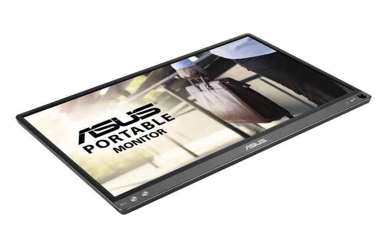 ASUS ZenScreen MB16ACE Portable USB Monitor | 15.6'' FHD | 60hZ | Hybrid Signal Solution | USB Type-C | Flicker Free | Blue Lig - ASUS ZenScreen MB16ACE, 39.6 cm (15.6"), 1920 x 1080 pixels, Full HD, LED, 5 ms, Grey