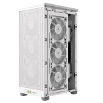 2000D AIRFLOW White Mini-ITX PC Case; 3x 2.5'' Drive Bays; Up to 360mm Radiator compatible - Corsair 2000D AIRFLOW, Small Form Factor (SFF), PC, White, Mini-ITX, 9 cm, 36.5 cm