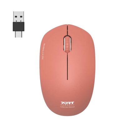 Port Connect MOUSE COLLECTION II WIRELESS Terracota -