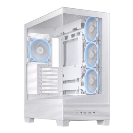 Asus A31 PLUS Mid Tower ATX Chassis - White White