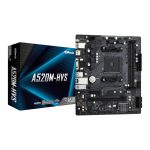 ASRock A520M-HVS AMD AM4 M-ATX Motherboard Black