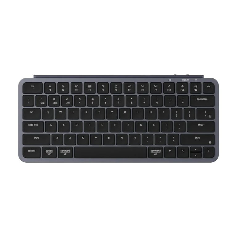 Keychron B1 Pro Ultra-Slim 75% Wireless Keyboard - Space Grey Space Grey