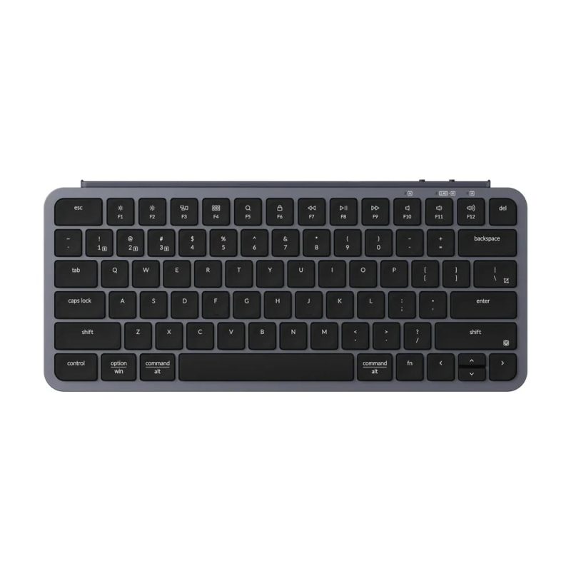 Keychron B1 Pro Ultra-Slim 75% Wireless Keyboard - Space Grey Space Grey