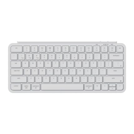 Keychron B1 Pro Ultra-Slim 75% Wireless Keyboard - Ivory White White
