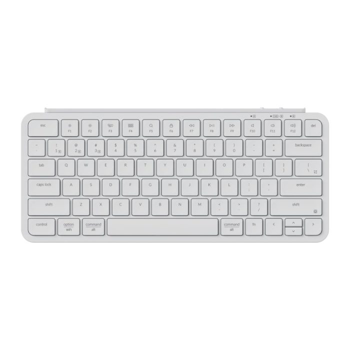Keychron B1 Pro Ultra-Slim 75% Wireless Keyboard - Ivory White White